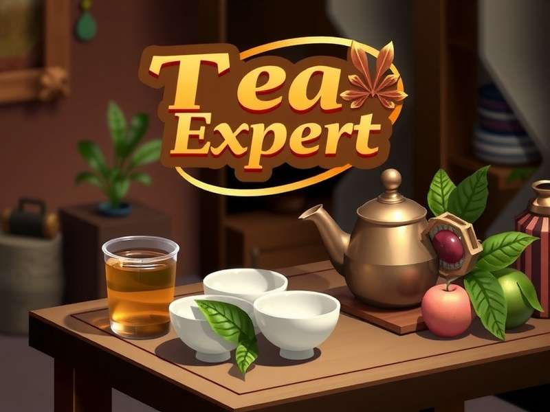 Tea Expert - Brew Your Way to Victory Tea Expert game banner showing tea brewing interface